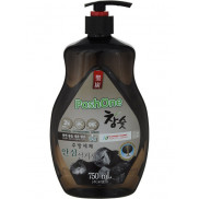 ПУШОН Dishwashing Liguid Charcoal (Bottle) Средство д/мытья посуды с древ.углем 750мл
