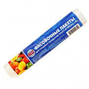 Авиакомп Пакеты фасовочные д/продуктов 24*37см /100шт рулон прозрачные 0250