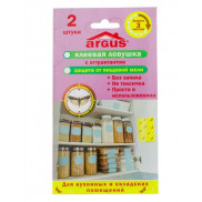 От моли пищевой ловушка клеевая Argus с аттрактантом, 2шт/уп, цена за уп. AR-03815