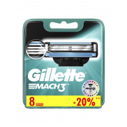 Джилет Mach 3  кассеты 8шт.пластик упаковка