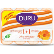 DURU  1+1 крем-мыло Календула (э/пак) 4*80г