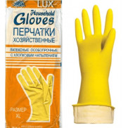 Перчатки хоз. латексные Gloves М