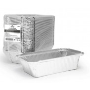 ГОРНИЦА Алюминиевая форма прямоугольная L-край 685 мл с крышкой (50/900) 402-728