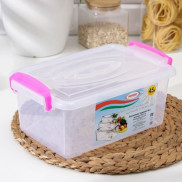 Контейнер №3 пласт. 4,5л пищ. с крышкой прозрач./сирен. (РП-114)