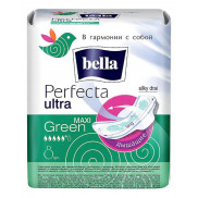 Прокладки ультратонкие Bella Perfecta Ultra Maxi Green drai 8 шт