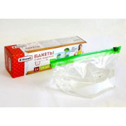 Пакеты для заморозки с защелкой 18*25см (45мк) 25шт в п/п, арт.HPZ204E Komfi