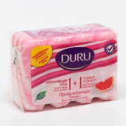 DURU  1+1 крем-мыло Розовый грейпфрут (э/пак) 4*80г