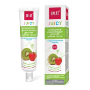 СПЛАТ JUICY «КИВИ-КЛУБНИКА / Kiwi-Strawberry» детская зубная паста 35 мл