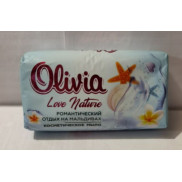 ALVIERO Мыло туалетное твердое "Olivia Love Nature & Fruttis" Романтический отдых на мальдивах 140гр