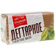 мыло ДЕГТЯРНОЕ Чистые традиции 140 г в п/п плёнке    *12*84*