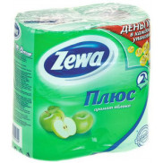 Туалетная Бумага ЗЕВА 2-ух сл. С ароматом Яблока 4 рул. *24 (в штуках)