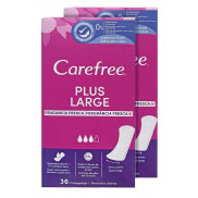 Carefree  Прокл . 36 шт.  Ежедневные  Plus LARGE   * 16  *72