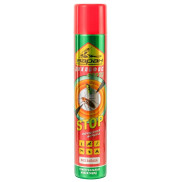 Дихлофос ВАРАН 345мл. Форте зеленый универс (от ползающ. и летающ) б/запаха,аэрозоль 464982 (Сибиар)