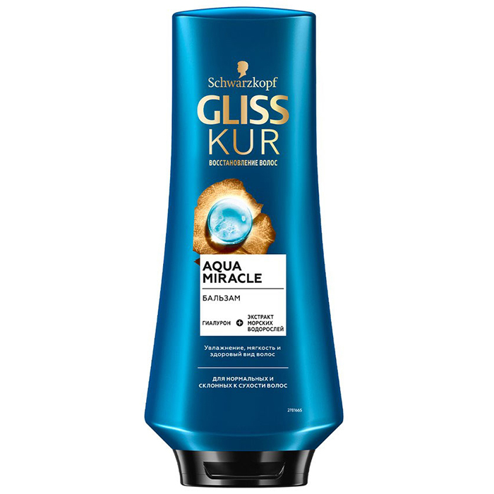 Gliss Kur Aqua Miracle бальзам д/воло...