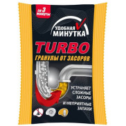 Уникум УДОБНАЯ МИНУТКА Турбо гранулы от засоров 70гр.307406  *30/60