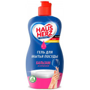 Ср-во  д/мытья  Посуды  HAUS HERZ  450 мл  Бальзам  802702