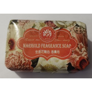 YLJ Мыло д.лица/тела MARIGOLD FRAGRANCE SOAP парфюмированное Цветочное 200гр (ТВ-8011)