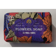 YLJ Мыло д.лица/тела FLOWERS SOAP парфюмированное Цветочное 200гр (ТВ-8001)