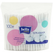 Белла  Ватные палочки 100 шт.  (мягкая упаковка)       *70*    /8400/