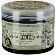 БА Мыло д/бани "Чёрное мыло Агафьи" 500мл***6