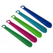 Рожок для обуви металл цветной 30см