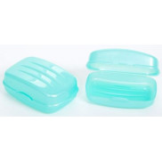 Мыльница закрытая с замком (дорожная), ПП 10140001 Радиан