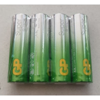 Батарейка GP Super G-Tech LR6 AA Shrink 4 Alkaline 1.5V (4/96/384) R новый дизайн