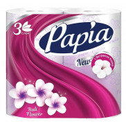 ПАПИЯ  Туал. бумага БАЛИЙСКИЙ  ЦВЕТОК   3 сл. 32 рул.