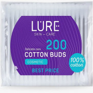 LURE Ватные палочки п/э 200шт КК/48