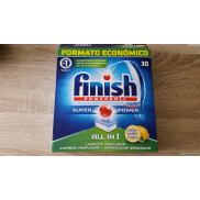 Finish  All in 1 Таблетки  90 шт. ЛИМОН  д/ ПММ   * 4  (без пер)   *72