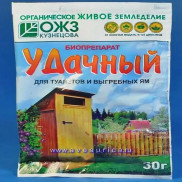 Биосостав Удачный 30гр. д/выгребных ям и туалетов ОЖЗ (Башинком)