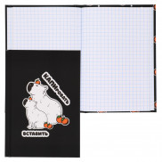 Блокнот А6 тв/обл  64л "Клетка" КОКОС 252226