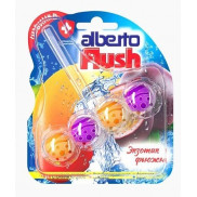 Шарики Альберто Flush д/унитаза "Экзотик Фьюжн" 1блок 4шарика 55гр.(5611420)
