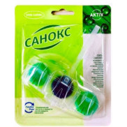 САНОКС Освеж.- Блистер WC Color Fresh Классик голубая вода 40г  *12