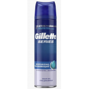 Gillette  Гель  для  бритья  200 мл.  Series  УВЛАЖНЯЮЩИЙ с маслом Какао  ( без перевода)