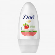 DOVE Дезодорант шариковый   50 мл.  С АРОМАТОМ КЛУБНИКИ И ЛАЙМА* 6   *288