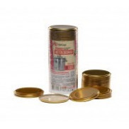 Крышки метал. д/закатывания Полинка (Беларусь) BelCap автоклав золото 50шт/уп, цена за шт (жесть 0,2