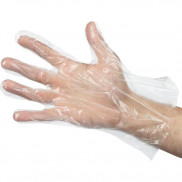 Перчатки полиэтиленовые 50 пар (100шт), размер L,лайт, 24406 ADM