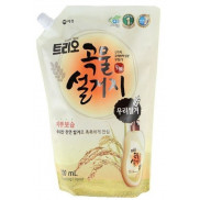 877012 КЕРАСИС Гель д/посуды  ТРИО Пшеница 1200 мл ЗАПАСКА