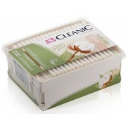 CLEANIC Natural Linen (ЛЕН) Ватные  Палочки  шкатулка 200шт