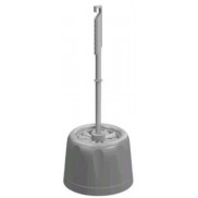 Ерш туалетный пластик(Комплект WC) МИДИ Классика антрацит,SV3009АНТ/Spin&Clean