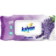 Кальен влажные салфетки 120шт.с клапаном  Лаванда*6/12