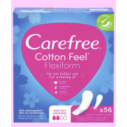 Carefree   Прокл.  56 шт.   Ежедневные  COTTON FLEXI FORM   * 5 *
