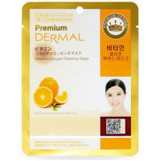 Dermal Тканевая маска с витамином С и коллагеном 23г  *5*