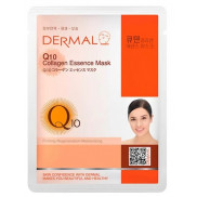 Dermal Тканевая маска с коэнзимом и коллагеном 23г  *5*