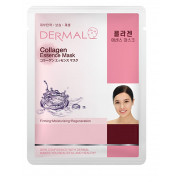 Dermal Тканевая маска с фитоплацентой и коллагеном 23г  *5*