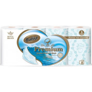 Бумага туалетная  BATIST 3-сл. 8шт. Морской бриз*6