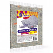 ТРЯПКА для пола INSULA Оптимум 80*100см серая *1/20