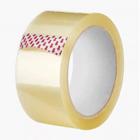 Скотч упаковочный (клейкая лента) прозрачный 47(48)/114м 40мкм (спайка 6шт) 1-2.SALE E1M