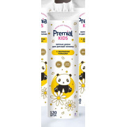 PREMIAL Ватные диски 120шт детские с ромашкой  1*47